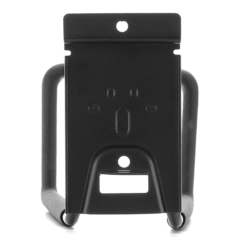 HOSKO Slatwall Hose Hooks, Heavy Duty Garage Storage Utility Tool Double Holder Bike Hanger Organizer for Bicycle Ladder and Folding Chairs (2 Pack, Black) - Image 4